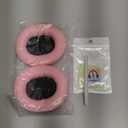 Geekria NOVA Replacement Ear Pads Compatible with Audio Technica ATH-M50X, M50XBT, M50XBT2, M50x ENSO, M60X, M50, M40X, M30, M20, M10 Headphones, Repair Parts (Pink)