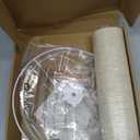 Beige Linen Tall Drum Lampshade, 11" Top x 11" Bottom x 12" High Lamp Shade, Lamp Shade Replacement for Table and Floor Lamps, Pendant LightHandcrafted LampshadeEasy Assembly