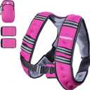 PACEARTH Weighted Vest 20lb Weight Vest with Reflective Stripe, Body Weight Vests Adjustable for Men, Women Workout, Strength Training, Running, Walking, Jogging