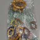 60 Pcs Mini Gold Picture Frames with Magnetic Tape Small Vintage Resin Antique Miniature Tiny Frames DIY Baroque for Photo Jewelry Home Wedding Decor