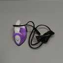 Honoson Mini Craft Iron Mini Heat Press Small Iron 3.93 x 2.36 x 2.76 in Portable Handy Tiny Flatiron with Charging Base Accessory for Fuse Bead Patch DIY Heat Transfer Vinyl (Purple)