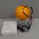 Candle Lamp Warmer, Wide Base Scented Candle Warmer with Timer and Dimmer, Adjustable Candle Melting Lattern, Home Decor Table Lamp (Orange)