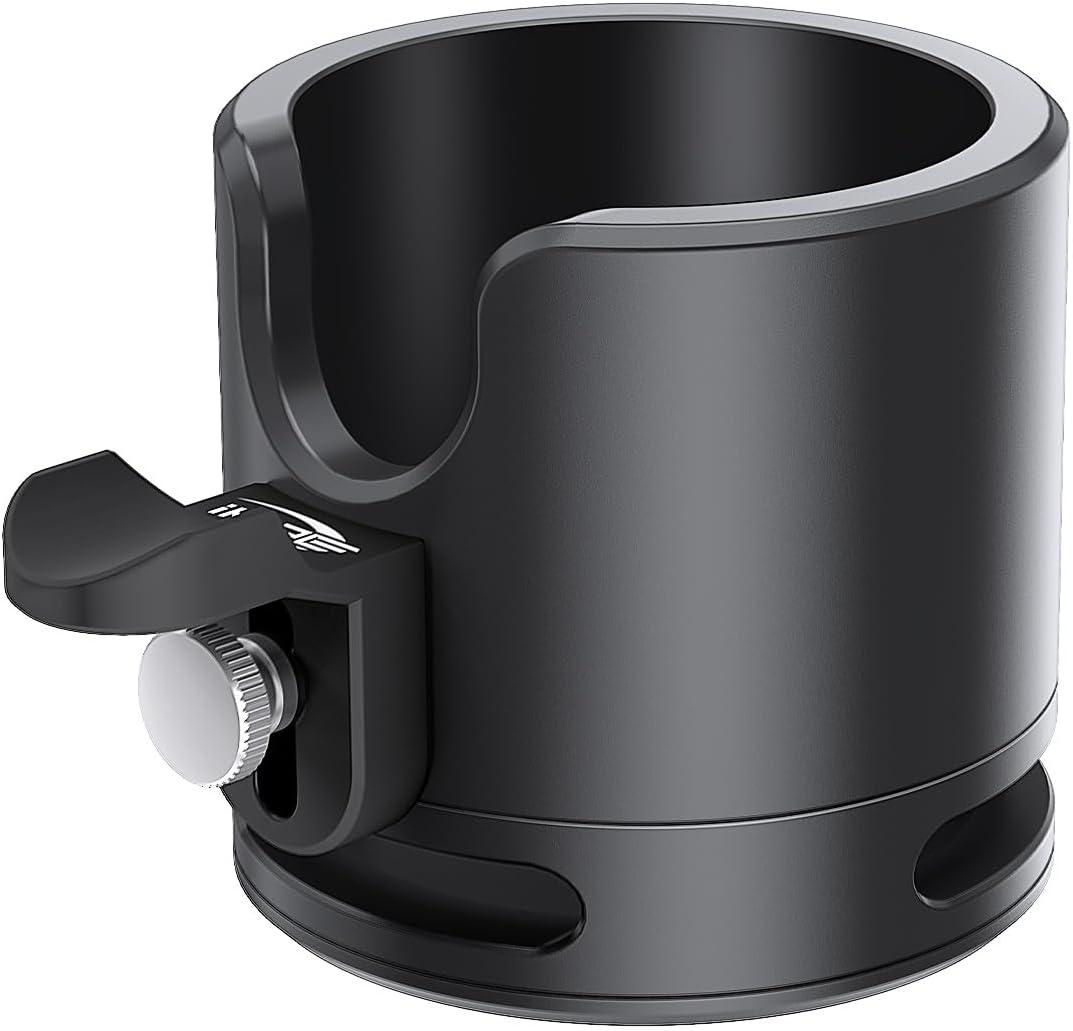 IKAPE Newly Upgrade Espresso Portafilter Holder, Aluminum Alloy Espresso Portafilter Tamping Stand Base, Fit For 58MM Espresso Portafilter