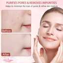 Purifying Exfoliating Gel, Facial Exfoliator Cleanser, Face Scrub, Natural Exfoliating Gel Purifying Cream, Gentle for Face Body, Deep Cleansing for All Skin (2PCS)