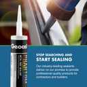 GEOCEL GC55103 4500 Roof Bonding Sealant, 10 Ounce Cartridge, Black