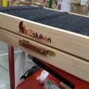 𝟮𝟬𝟮𝟯 𝐔𝐩𝐠𝐫𝐚𝐝𝐞𝐝 Dog Ramp for Bed, Folding Pet Ramp for Small Large Dogs Cats, Excellent Traction with 5 Adjustable Heights 22.6" to 28", Dog Ramps for High Beds Cough Car SUV, Up to 200LBS