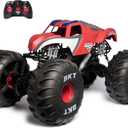 Monster Jam Marvel Mega Spider-Man RC Monster Truck, All-Terrain, Over 2 Feet Long, 1:6 Scale, Super Hero Kids Toys for Boys and Girls Ages 4 and Up