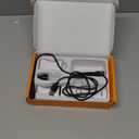 oneisall Dog Clippers with Double Blades,Cordless Small Pet Hair Grooming Trimmer,Low Noise for Trimming Dog's Hair Around Paws, Eyes, Ears, Face, Rump (White)