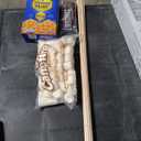Wooden Sticks Size 2ft , Crackers (Honey Maid )BBD :21/03/2026, Chocolate (Hershey's) BBD: 06/2026, Marshmallows (Campfire ) BBD: 04/11/2026