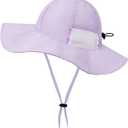 Kids Bucket Hat UPF 50+ Sun Hats for Toddler Beach Hat Boys Girls Wide Brim Kids Fishing Safari Hat Outdoor