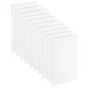 Kathfly 5 Pack Wall Mount Acrylic Sign Holder, 8.5 x 11 Inches, Clear