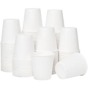 RACETOP [600 Pack] 3 oz Bathroom Paper Cups, Disposable Paper Cups, Small Mouthwash Cups, Ideal for Bathroom