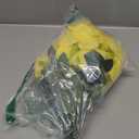 Jasion Artificial Roses Fake Flowers 10 Heads Arrangement Silk Bouquet Glorious Meanings for Home Office Parties and Wedding Decoration (Yellow)