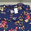 DRESSTELLS Coctail Dresses for Women 2026 Floral Formal Spring Summer Wedding Guest Easter Garden Party Fit Flare Midi Evening Dress Print Navy Flower, Small