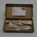 Pottery Glaze Brushes, 14 PCS Painting Ceramic Brush Set, Different Shape Wool Soft Bristle for Ceramic Pottery Glazing Creation