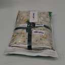 Twin Duvet Set Flowers, 100% Cotton 3 Pieces Twin Floral Bedding Set, Garden Style Yellow Floral Pattern Twin Duvet Cover Floral, with Zipper Closure, Luxury Soft Breathable Comfy (Floral, Twin)