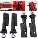 Mounting Pins for Recovery Boards, 4 Pcs Traction Board Mount Pin Set with Password Lock for MaxTrax MKII LITE and Mini Recovery Boards, Easy Installation, 360 Degree Rotatable