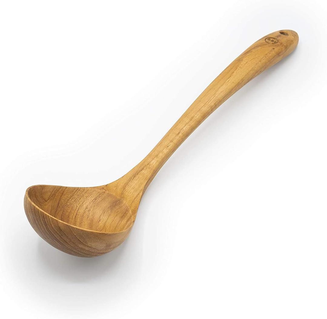 FAAY Original Eco-Friendly Wooden Serving Ladle (Original Ladle)