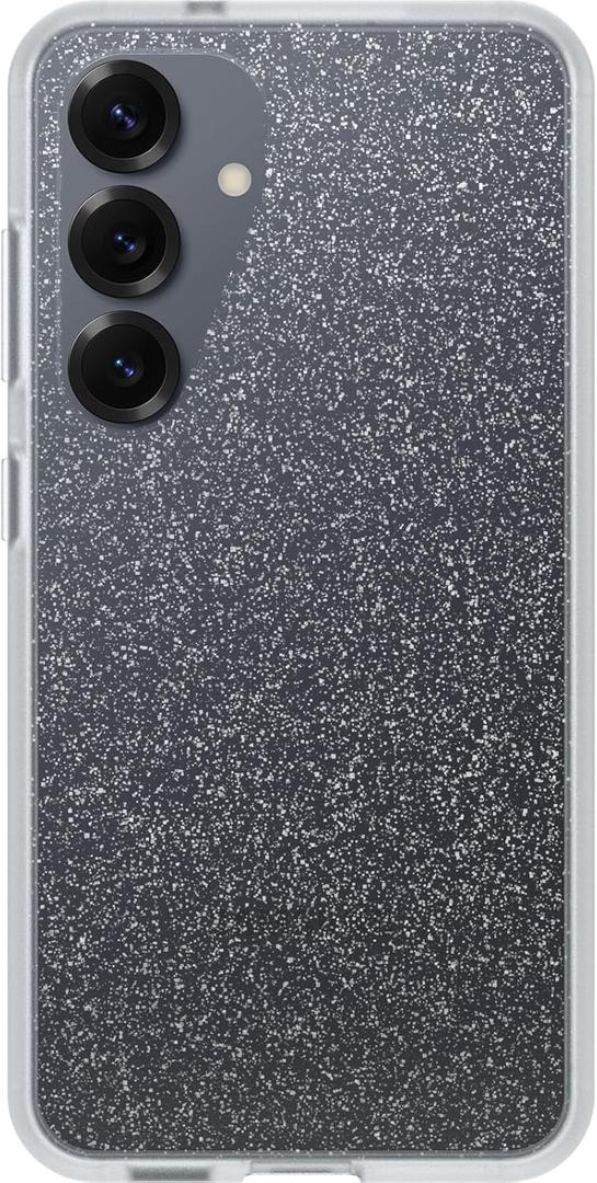 OtterBox Samsung Galaxy S25 React Series Case - Stardust (Clear/Glitter) (Single Unit Ships in Polybag)