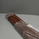 DEZ FURNISHINGS Cordless 2" Signature Faux Wood Blind, 33.5" W x 48" H, Bark Brown