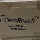 BlessReach Economy Knee Scooter, Steerable Knee Walker, Foldable Knee Scooters for Foot Injuries Adult Best Crutches AlternativeKnee Scooter for Adults.(Blacks)