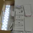 EZVALO 6-Pack Under Cabinet Lighting with Charging Station, 2000mAh Rechargeable Wireless Motion Sensor Lights, 3 Color Temps, Dimmable, Timer, Magnetic, with Remote Control for Kitchen, Closet, Stair