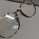 VISOONE Anti Slip TR90 Blue Light Blocking Glasses Size M Eyewear Frame with Anti Glare Eye Protection for Women GaeL (Terrazzo Tortoise)