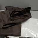 Kids Cosplay Outfit Costume Cloak Robe Tunic Hooded Uniform Black and Brown Halloween (Large)