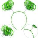 Women Tutu Costume Accessories Set Sunglasses Ponytail Headband Tutu Skirt Necklace for Halloween Mardi Gras