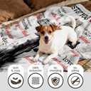 Get Well Gifts for Women, Extra Large Inspirational Gifts Trust Your Choices Blanket, Supportive Plush Throw with Rose & Elegant Motif, Spiritual Self Care Package for Mom Sister Friend, 50"x70" (White)