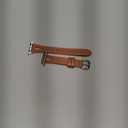 Wearlizer Brown Leather Compatible with Apple Watch Bands 38/40/41/42mm for iWatch SE Women's Men's Special Triangle Hole Straps Cool Replacement for iWatch Series 11 10 9 8 7 6 5 4 3 SE/Ultra 3 (Brown)