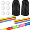 Sratte Team Building Activities Games Eamwork Group Learning Exercise Activities with Half Pipes Golf Balls Storage Bags Teamwork Kit for Adults Teens Field Day Game School Gym Outdoor Youth Sports