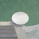 Dock Bumpers Wheel,Corner Mount Boat Dock Wheel Bumper,Dock Corner Bumper Wheel Fender for Docking Pontoon Boat,Marine-Grade,Inflatable 12",Smooth Rolling,with Heavy-Duty Hardware