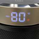 Dreo Space Heater, Portable Electric Heaters for Indoor Use with Thermostat and Remote, 2024 Upgraded, Digital Display, 12H Timer, 5 Mode, 1500W PTC Ceramic Fast Safety Heat for Office Bedroom Home (10 inch, Gold)