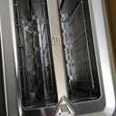 Hamilton Beach 2 Slice Toaster with Extra-Wide Slots, Bagel Setting, Toast Boost, Slide-Out Crumb Tray, Auto-Shutoff & Cancel Button, Defrost Function, Stainless Steel (22794)