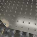 16 Inch Square Stainless Steel Large Shower Head Rainfall Shower Head Chrome High Pressure Rain