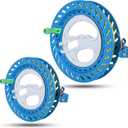 NA 2 PCS Speedy Kite Reel Winder with 1000 Ft Up-Grade Line and Swivel, Lockable Grip Swivel Handle for Outdoor Use