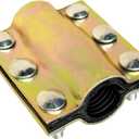 Water Pipe Repair Clamp, Outer Diameter of The Applicable Pipe is 0.79-0.86 inch, Leak Sealer for Pipes and Plumbing, Length About 4 inch, Suitable for PE/ PPR Pipes, Steel/ Iron Pipes