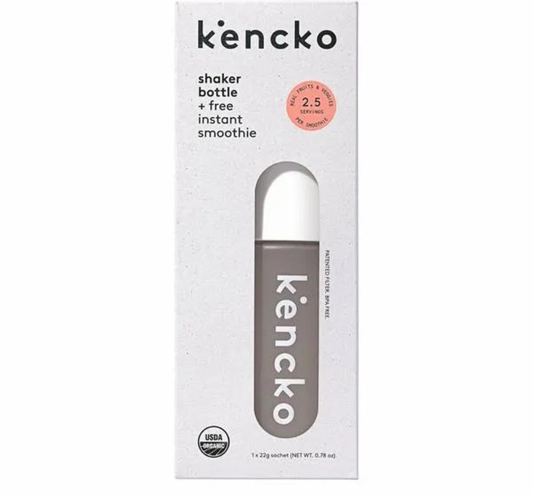 Kencko Instant Smoothie Starter Pack, Bottle + 1 Free Smoothie