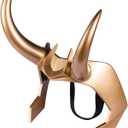 WELLMILLER Lok Horn Helmet, Lok for President Pin Accessories for Halloween Role Cosplay