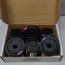 Reusable K Cups, Universal Fit Reusable Coffee Filters with Food Grade Stainless Steel Mesh Eco-Friendly Coffee Pods, for 1.0 and 2.0 Brewers (6)