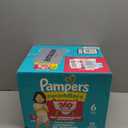Pampers Diapers - Swaddlers 360° - Size 6, 72 Count, up to 100% Leakproof Comfy Dry Fit, Designed for Easy Changes, Pull On Baby Diaper