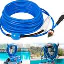 99958907-DIY Cable and Swivel 2 Wire for Dolphin Robotic Pool Cleaners Active 20, Advantage Ultra, Discovery, Explorer E30, Proteus DX4, Quantum, S200, T35, Triton PS 18M/60FT