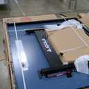 JOOLA Inside Professional MDF Indoor Ping Pong Table with Quick Clamp Table Tennis Net and Post Set - 10 Minute Easy Assembly - Tournament Quality - Foldable with Single Player Playback Mode (25mm)