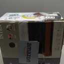 Intex Twin Size Air Mattress, 18in Height, Built-in Pump, Dura-Beam Deluxe Comfort-Plush - Portable Inflatable Blow-up Bed for Camping, Travel, Guests (Grey)