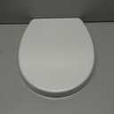 Bath Royale Slow Close Toilet Seat Round BR283-00 Heavy Duty & Scratch Resistant, Fits All Toilet Brands, MasterSuite Series 16.5in./42cm