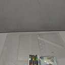 Magnetic Acrylic Fridge Calendar 2024, Clear Dry Erase Board Calendars for Fridge, 2 in 1 Monthly Calendar Reusable Planner, Family Calendar WhiteBoard Planning Include 5 Color Marker Holder (Black)