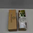 Artificial Flowers Potted, 12.2' Small Flower Arrangement with White Daisy Lavender in Metal Pot, Fake Floral Centerpieces for Tables Spring Summer All Season Home Indoor Decaorations (Cream 01)