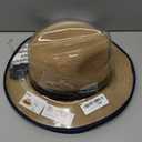 Joywant Womens Straw Fedora Beach Sun Hat, Packable Wide Brim Panama Hat for Women UV UPF50+ Summer Hat