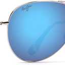 Maui Jim Polarized Men's and Women's Mavericks Aviator Sunglasses